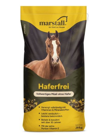 MARSTALL UNIVERSAL HAFERFREI - ΠΛΗΡΗΣ ΤΡΟΦΗ ΣΕ ΜΟΥΣΛΙ ΧΩΡΙΣ ΒΡΩΜΗ ΓΙΑ ΑΛΟΓΑ (20kg.)